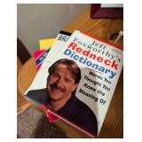 Redneck Dictionary by Jeff Foxworthy lot of joke books