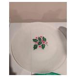 Holiday Holly Pattern Dinner Plate