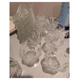 Clear Glass Sundae Dessert Cups Set
