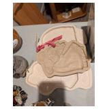 Brown Bag Cookie Art Mold - Love Birds Design set of 3