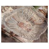 Crystal Star Pattern Serving Bowl