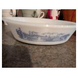 Pyrex Steamboat Pattern Bowl