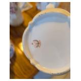 Decorative Porcelain Coffee Pot with Pink Roses