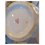 RS Prussia Floral Pitcher with Embossed Design