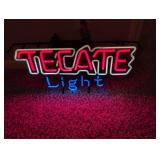 Vintage Tecate Beer Neon