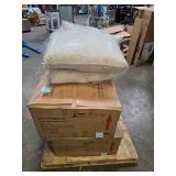 Harper & Bright Designs 131.9 in. Linen Blend U-shaped Modular Sectional Sofa in Beige with 2-Storage Ottomans - Retail: $1,134