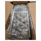 Furniture of America - Amina 7 Piece Dining Room Set in Gray - Retail: $3,078