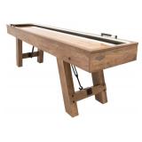 American Legend Brookdale 9" LED Light Up Shuffleboard Table with Bowling DAMAGED (See Pictures and Description) - Retail: $1,055