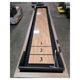 American Legend Brookdale 9" LED Light Up Shuffleboard Table with Bowling DAMAGED (See Pictures and Description) - Retail: $1,055