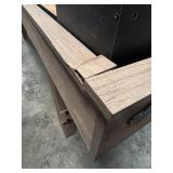 American Legend Brookdale 9" LED Light Up Shuffleboard Table with Bowling DAMAGED (See Pictures and Description) - Retail: $1,055