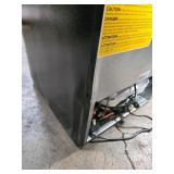 Vissani7.2 cu. ft. Top Freezer Refrigerator in Fingerprint Resistant Stainless Steel Look DAMAGED (See Pictures and Description) - Retail: $449