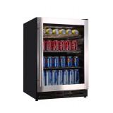 Vissani23.4 in. 50 Bottle, 154 Can, Wine and Beverage Cooler with Stainless Steel Door - Retail: $449