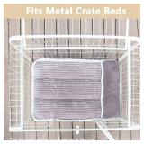 WINDRACING Large Dog Bed with Pillow for Crate Kennel, Sofa Dog Bed, Super Soft pet Bed for Medium, Jumbo, Furniture