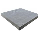 Cambridge Gray AC Condenser Pad/Base, 36x36x3 in Supports Air Conditioner Units and Other Outdoor Equipment