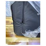 BRAWNTIDE Stadium Seat with Back Support - Comfy Cushion, Thick Padding, 2 Steel Bleacher Hooks, 4 Pockets, 2 Cup Holders, Reclining Back, Ideal Chair for Sport Events, Beaches, Camping, Concerts