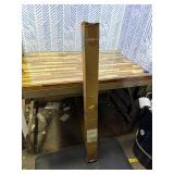 Decopolitan Urn Telescoping Double Drapery Rod Set, 36-72', Antique Bronze