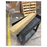 Office Chair Mat or Carpet: 36' x 48' Plastic Heavy Duty Computer Desk Mats with Lip for Low Flat and No Pile Carpeted Floor - Clear Rug Pad for Rolling Chairs Office Work Home Gaming Rectangle