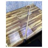 Carex Wooden Walking Cane, Round Handle Wood Cane with Natural Ash Finish and Rubber Tip, Traditional Style Walking Stick for Men and Women, 36 Inch Height, 7/8 Inch Diameter Natural Ash Finish