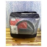 Retails for $140! GIANT PANDA Jeep Wrangler 4 Door JL 2018-2026 Full Set Car Seat Covers for Sahara Sport Rubicon Unlimited Willys Without Rear Cup Holder,Faux Leather (Black+Red)