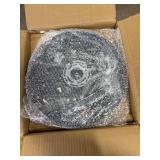 Licperron 5-Light Pendant Light Fixtures with Clear Glass Shades, Black Adjustable Kitchen Island Hanging Ceiling Light Fixtures, Modern Pendant Lighting E26 Base for Dining Room, Hallway, Living Room