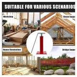 House Jacks for Leveling Crawlspace, 11' -16' Height Range 9920 lbs to 6860 lbs Height Capacity (Each) Floor Jacks Joist Beam Brace for Cellar Ceiling - Screw Pole Jack, 4 Packs