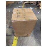 Retails for $200! Freestanding Electric Fireplace Stove, 1500W Heater with Realistic 3D LED Log Flame, Adjustable Thermostat, 2 Heat Settings, Overheat Protection, Black Cast Iron Design for Indoor Us