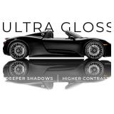 VViViD+ Ultra Gloss Premium Vinyl Car Wrap Film (10ft x 5ft, Gloss Piano Black)