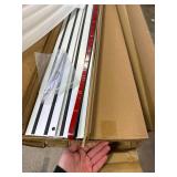 Retails for $106! 110' Track Saw Guide Rail for DeWalt Track Saws, 55' x 2 Guide Rail with Connector Replacement for DeWalt DWS5022, Perfect for Woodworking and Longer Cuts, Aluminum Extruded