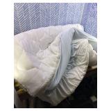 Retails for $104! Bedlore 4-Inch Full Mattress Topper for Back Pain - Dual Layer Medium Support (2' Gel Memory Foam + 2' Cooling Fluffy Pillow Top Pad), Breathable & Pressure Relief (White)