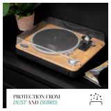 House of Marley Turntable Dust Cover Eco-Friendly, Made from Recycled Plastic, Durable Protection, Compatible with Stir it Up & Simmer Down Series