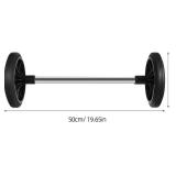 Homoyoyo Garbage Can Wheels Replacement Set Outdoor Trash Bin Castors with Hollow Shaft Universal Fit Plastic Rubber Accessories for Easy Maneuvering (1.2 * 7.2IN Rubber Wheels*2+18.90in Hollow Axle)