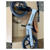 SEREED Toddler Balance Bike 2 Year Old, No Pedal Kids Toy Bike for 2-5 Years Old, Tool-Free Adjustment, Gift for 2-3 Boys Girls, Customize Plate (White)