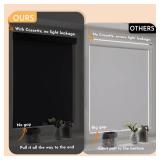 Persilux Blackout Roller Shades - Cordless Roller Blinds with Valance, Thermal Insulated Fabric Window Blinds, UV Protection for Home, Office and Bedroom (Black, 35'W x 72'H)