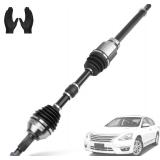 666264 Front Right CV Axle Shaft Compatible with Nissan Altima L4 2.5L 2007-2013, Replaces OEM# 39100JA010 & 66-6264, for CVT Automatic Transmission, 1PC