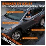 666264 Front Right CV Axle Shaft Compatible with Nissan Altima L4 2.5L 2007-2013, Replaces OEM# 39100JA010 & 66-6264, for CVT Automatic Transmission, 1PC