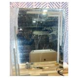 28'x36' LED Bathroom Mirror with Lights, Unique Front Light for Bathroom Wall, Memory, 3 Colors Adjustable, Stepless Dimmable Ligh, Led Vanity Mirror for Bathroom, Anti-Fog, Tempered Glass