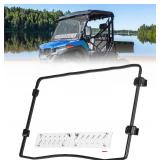 Retails for $210! KEMIMOTO Vented Front Windshield Compatible with CFMOTO UFORCE 600 2021-2026/800 XL 2025-2026, Scratch-Resistant Windshield with Pre-Installed Rubber Strips Hard-Coated PC Window Acc