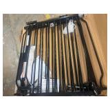 Retails for $120! Extra Wide Baby Gates for Doorways 62.20'-71.65' Extra Wide Baby Gate Dog gate Pressure Mounted No Drilling with Walk-Through, Auto-Close & Dual-Direction Swing for Large Wide Openin