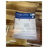 3PCS Wedge Pillow Set for After Surgery, Wedge Pillow for Acid Reflux Relief, Bed Wedge Pillow with Adjustable 9&12inch for Headboard,Sleeping, Orthopedic Memory Foam for Neck&Back Support, White/Grey