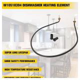 W10518394 Dishwasher Heating Element Replacement - for Whirlpool Kenmore Maytag, Replaces W10441445 W10134009 8194250 8563007