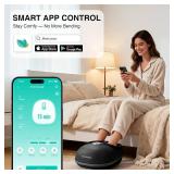 Medcursor Foot Massager with Heat - 2026 Upgraded Shiatsu Deep Kneading Machine, Multi Air Compression Intensity, Smart APP Mobile Remote Control, Feet Massage for Home and Office Use