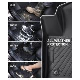 Floor Mats & Cargo Liner for 2022-2025 2026 Hyundai Tucson (Gas Models Only).All-Weather TPE Floor Liners Full Set,Custom Fit for SE SEL Limited XRT,Not for Hybrid or PHEV