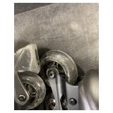 2PM SPORTS Kids Adjustable Inline Skates Ages 4-12, Youth Inline Skates for Girls Boys 5-8 8-12 with Full Light Up Wheels, Beginner Women Adult Skates