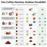 Retails for $130! Warriors1 Coffee Maker for Keurig K Cup pod, Espresso Machine for Nespresso Original, Dolce Gusto Pods, Ground Coffee, Coffee Machine for kitchens, apartments, dorms, RVs & camping, 