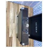 Victrola Journey Bluetooth Portable Suitcase Record Player with Built-in Speakers, 3 Speed Vinyl Record Player, RCA Out, Headphone Jack (Black)