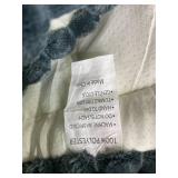 Pet Couch Cover Washable Fuzzy Sofa Slipcovers, Geometric Non-Slip Couch Covers Pet Friendly Dog Mat Sofa Couch Protector (Dark Grey, 27.6' x 59.1')