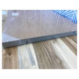 Wire Shelf Cover,KHASIM Wire Rack Covers for Pantry,PVC Wood-Look Faux Wood Shelf Liners,24x12 Inch,0.24 inch Thick for Home and Kitchen Organization