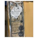 DMI Utility Cart with Wheels to be used for Shopping, Grocery, Laundry and Stair Climber Cart, Weighs 7.5 Pounds but holds up to 90 Pounds, Compact and Foldable, Black