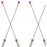 WA54R7200AW/US WA54R7600AC/US WA54R7200AV/US Suspension Rods for Samsung Washer WA54R7600AW/US WA54R7600AV/US, DC97-16350V 27.6in Assembly Damper 4pack