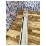 Persilux Cordless Zebra Blinds for Windows Free-Stop Window Blinds (34' W X 64' H, White) Dual Layer Light Control for Day and Night, Light Filtering Sheer Shades for Home, Bedroom, Easy to Install